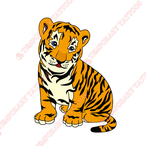 Tiger Customize Temporary Tattoos Stickers NO.8877